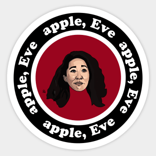 apple, Eve Sticker